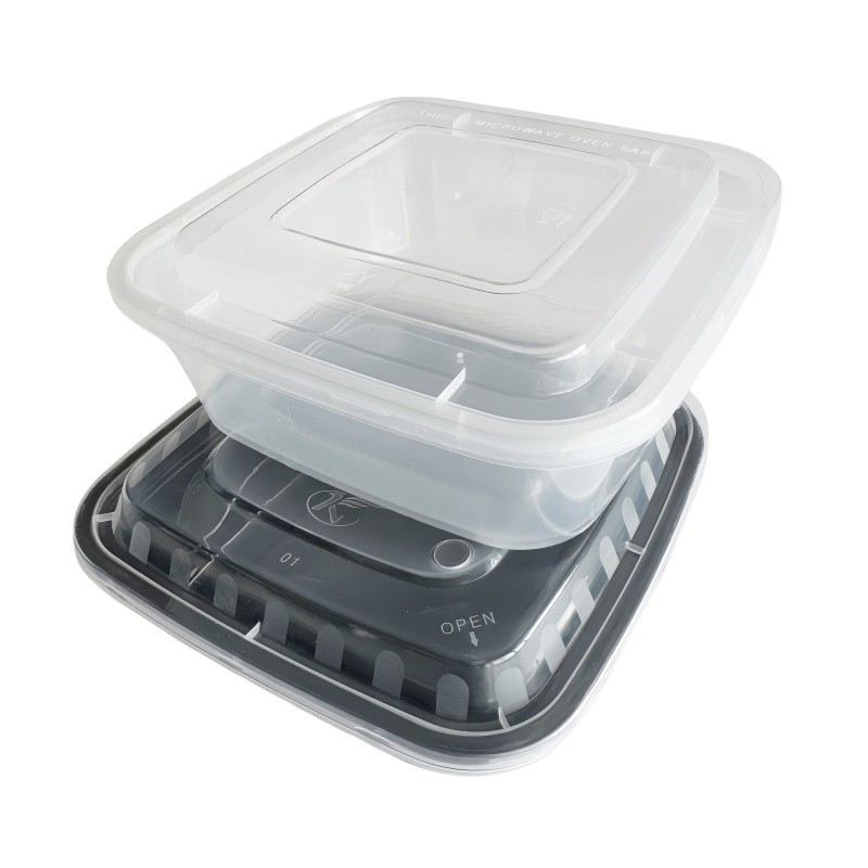 Square Plastic Lunch Box